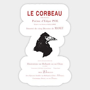 Le Corbeau Sticker